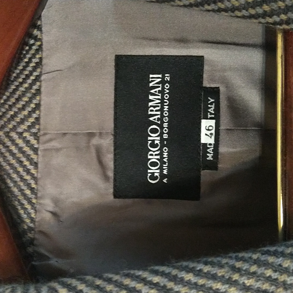 Giorgio Armani overcoat